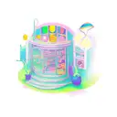 magic shop open door BTS tattoo design idea