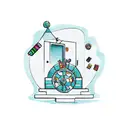 magic shop open door BTS tattoo design idea