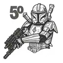starwars 501st clone trooper tattoo design idea