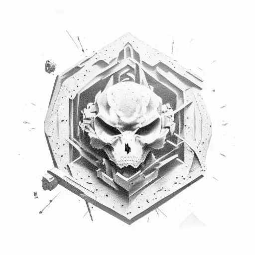 Resilient, strong, unbreakable, renewed tattoo design idea