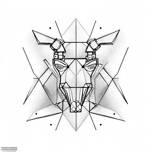 dumbbells and bipolar disorder tattoo design idea