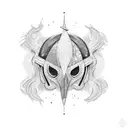 surf tattoo design idea