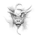 evolution and nature tattoo design idea