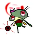plankton from spongebob with the sharingan tattoo design idea