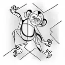 monkeys  tattoo design idea