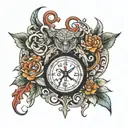 313 area code tattoo design idea