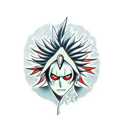 Ulquiorra Cifer Anime Bleach tattoo design idea