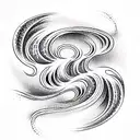 Ocean Wave tattoo design idea