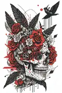 Between exposing yourself and hiding; between passionate desire and impoverishment; eros as the main object of greed. tattoo design idea