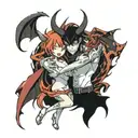 dance with devil  tattoo design idea