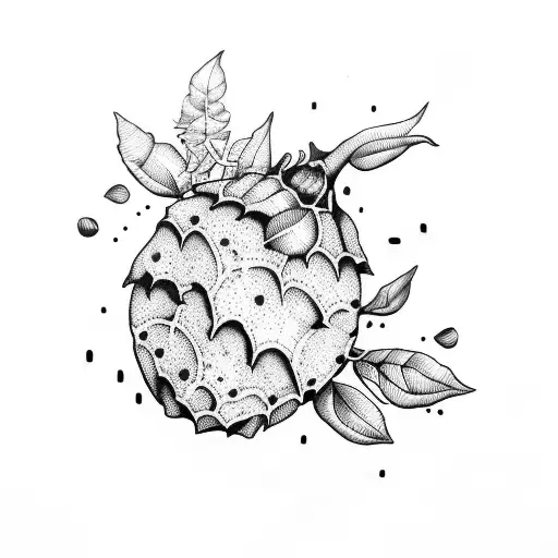 bay leaf  tattoo design idea