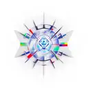 cyber sigil tattoo design idea