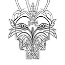 nordic mythology raven tatoo tattoo design idea