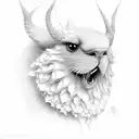 sweet creature tattoo design idea