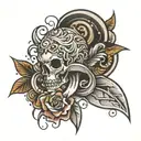11/15/2007 birthday tattoo design idea
