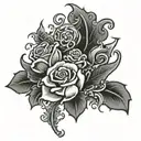 11/15/2007 birthday tattoo design idea