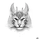 Azrael tattoo design idea