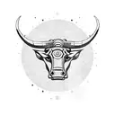 taurus tattoo design idea