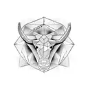 taurus tattoo design idea