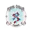 Christian Cross with colon cancer ribbon  tattoo design idea