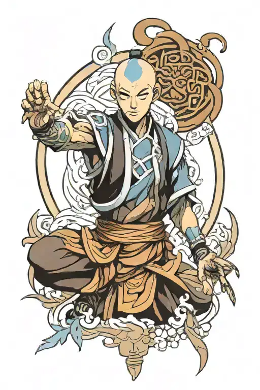 Avatar the last airbender tattoo design idea