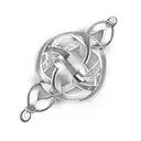 Infinity Symbol with a two names tattoo design idea