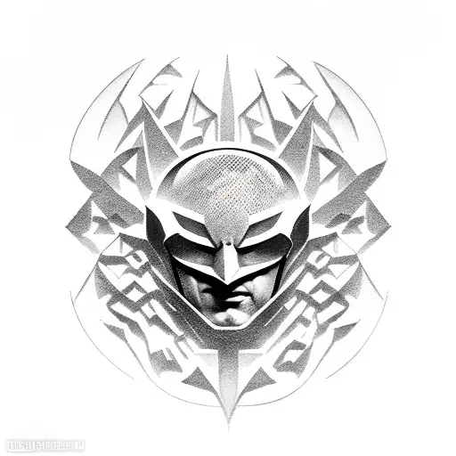 mesclar logo do Batman e mulher maravilha  tattoo design idea