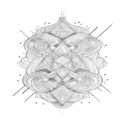 adhd serotonin psilocybin lsd  tattoo design idea