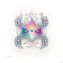 adhd serotonin psilocybin lsd  tattoo design idea