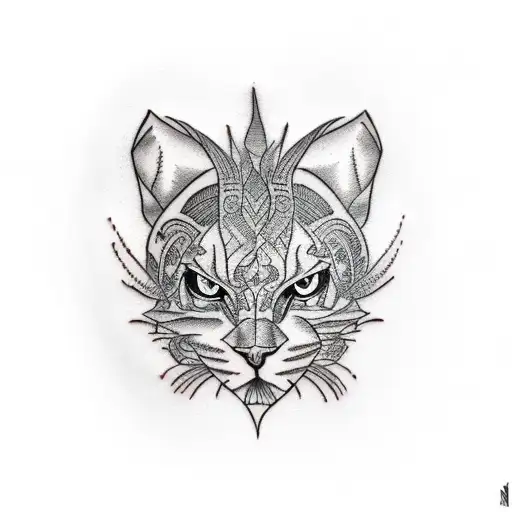 Scar cover tattoo design idea