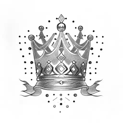 King's Crown tattoo design idea
