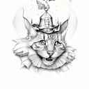 Alice in Wonderland tattoo design idea
