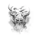 1 Peter 5:7 tattoo design idea