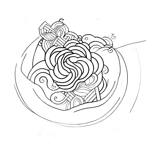 an open door tattoo design idea