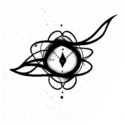 duality within tattoo design idea