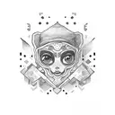 barista tattoo design idea