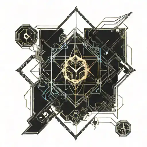 quantum physics tattoo design idea