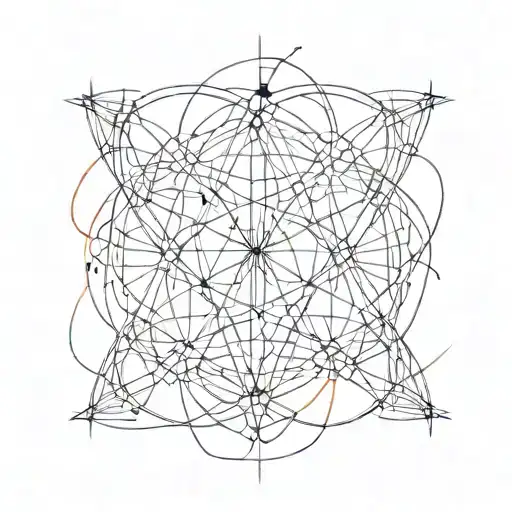 quantum entanglement tattoo design idea