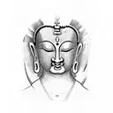 i need tatoo for my chest it should be gautam budha and one sentence under it. the sentence should be "The love for "pic tattoo design idea