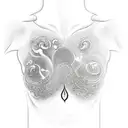 i need tatoo for my chest it should be gautam budha and one sentence under it. the sentence should be "The love for "pic tattoo design idea