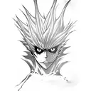 death note , ryuk tattoo design idea