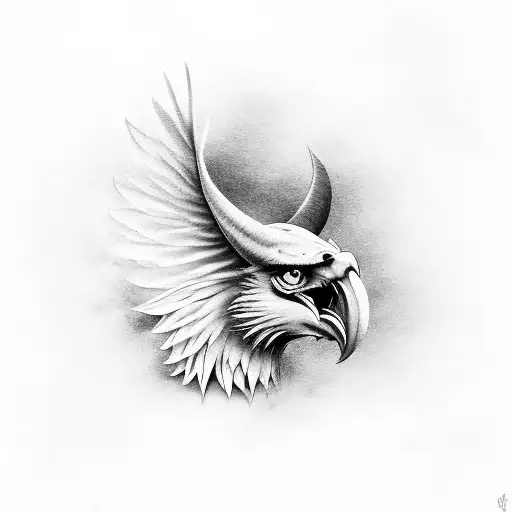 Gryphon tattoo design idea
