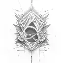 bob dylan pink floyd no colour tattoo design idea