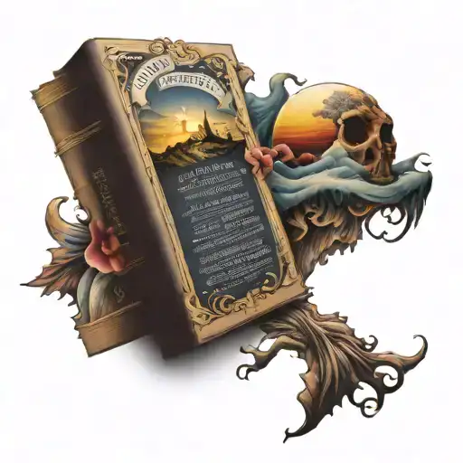 bible quote tattoo design idea