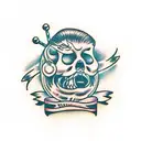 BBW tattoo design idea