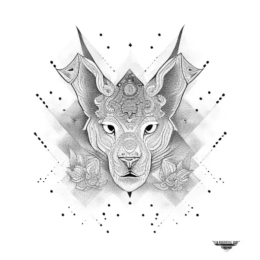 buda tattoo design idea