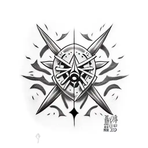 kunai minato tattoo design idea