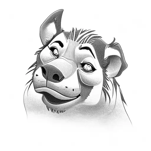 Timon Simba and pumba tattoo design idea