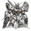gundam tattoo design idea