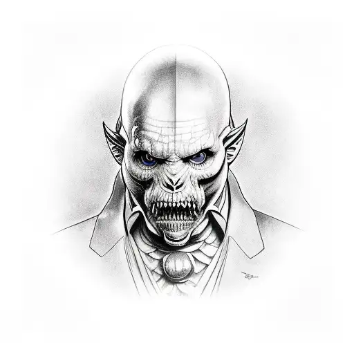 Guillermo del Toro  tattoo design idea